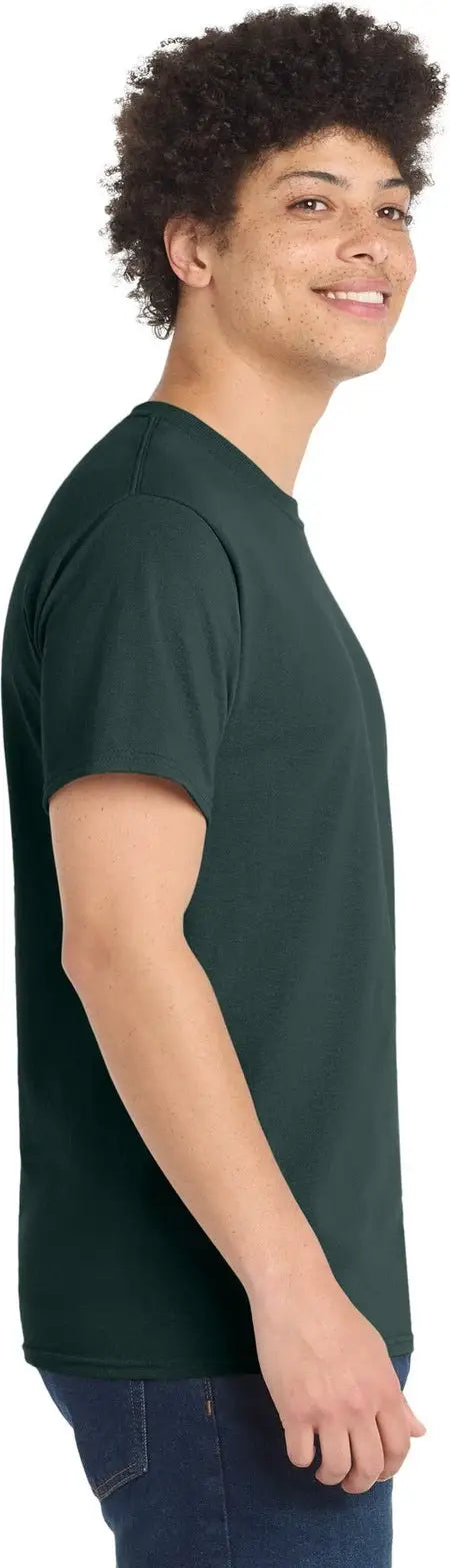Port & Company Pc55 co Core Blend Tee - Dark Green