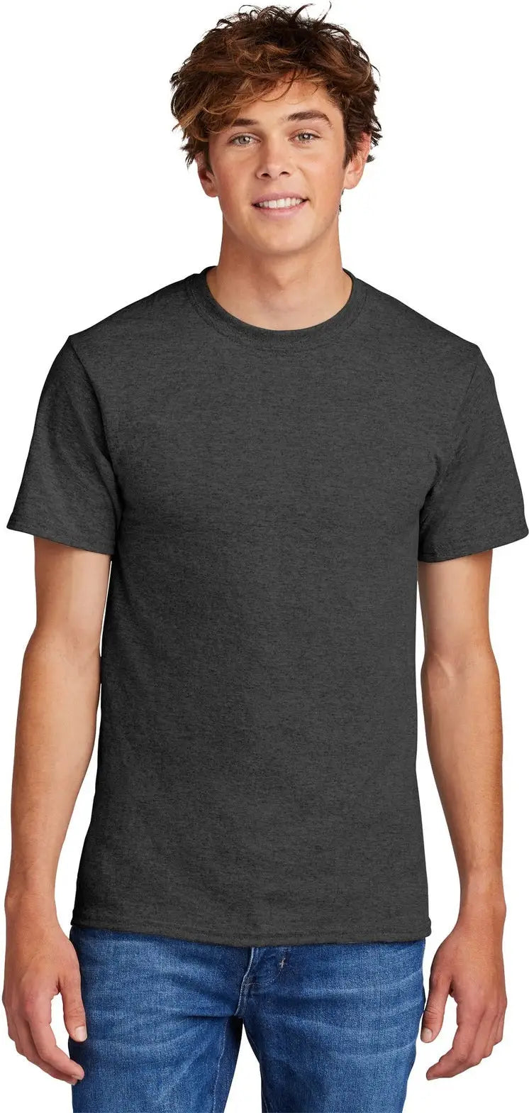 Port & Company Pc55 co Core Blend Tee - Dark Heather Gray - Adult s