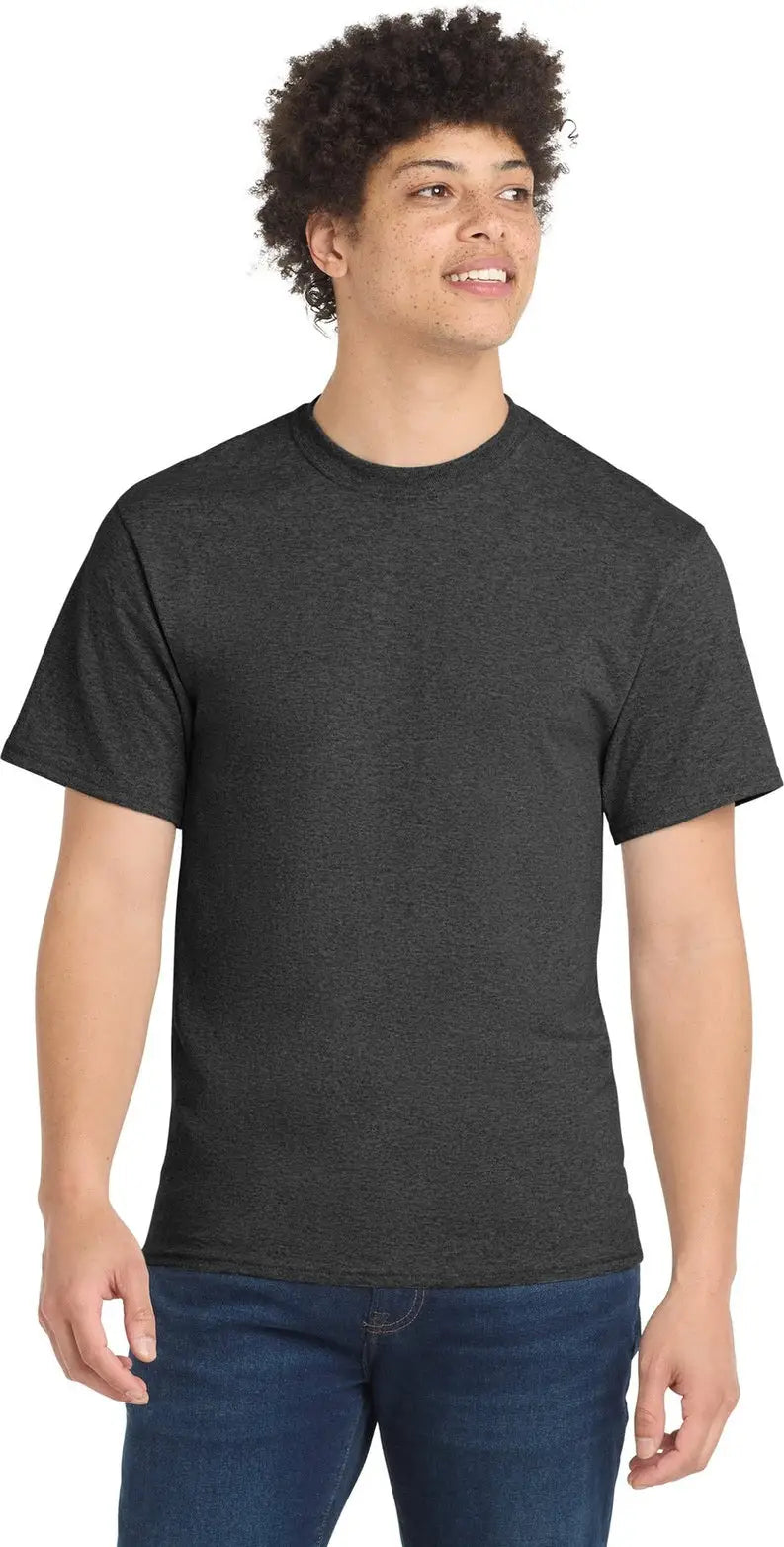 Port & Company Pc55 co Core Blend Tee - Dark Heather Gray