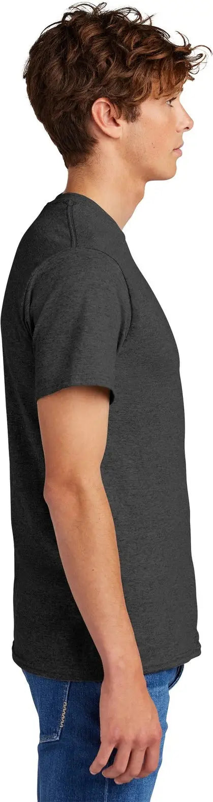 Port & Company Pc55 co Core Blend Tee - Dark Heather Gray