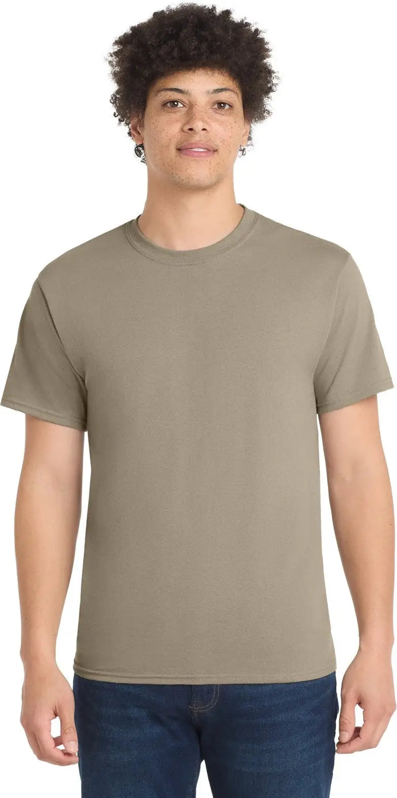Port & Company Pc55 co Core Blend Tee - Desert Sand