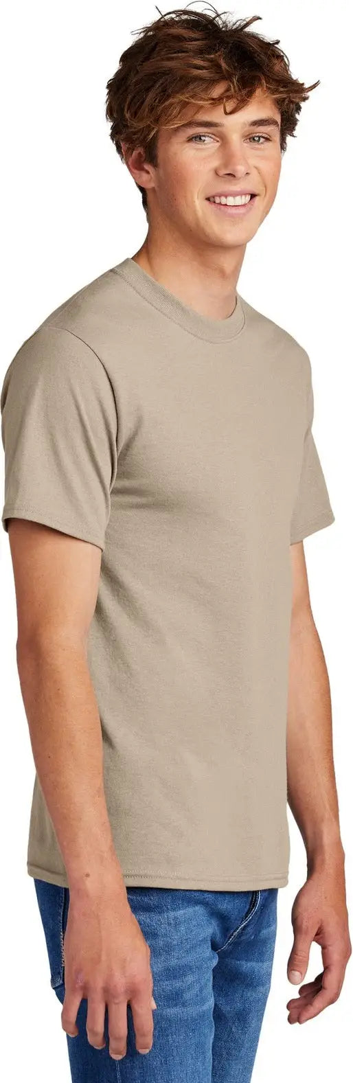 Port & Company Pc55 co Core Blend Tee - Desert Sand