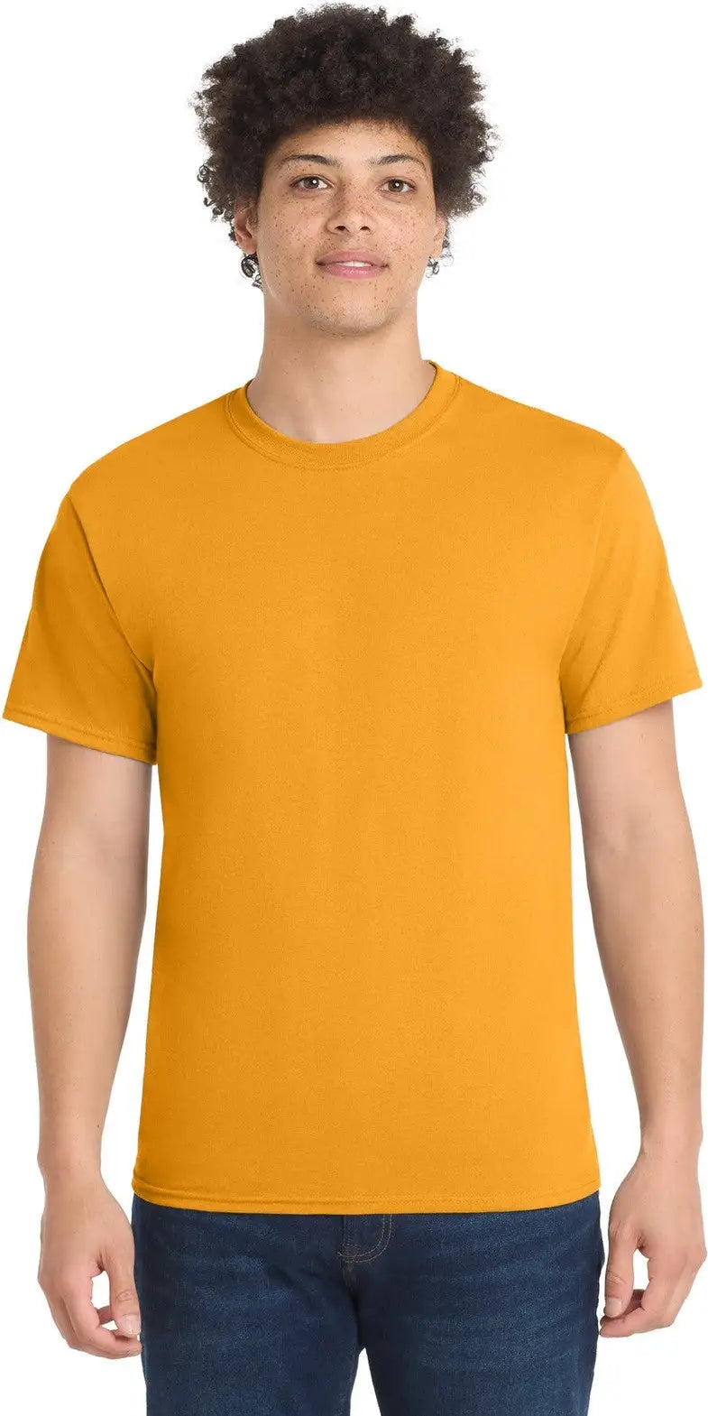 Port & Company Pc55 co Core Blend Tee - Gold