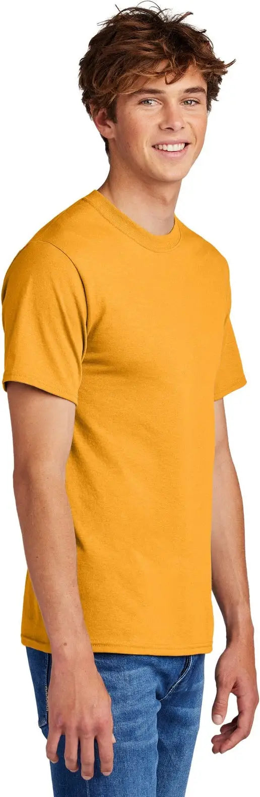 Port & Company Pc55 co Core Blend Tee - Gold