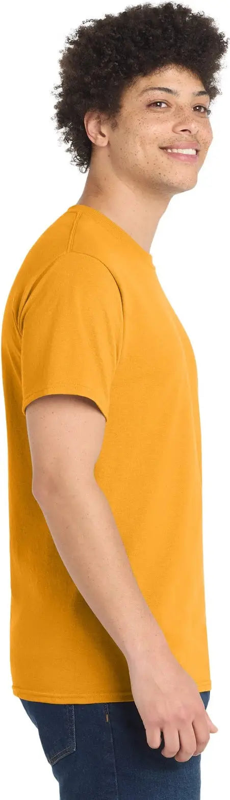 Port & Company Pc55 co Core Blend Tee - Gold