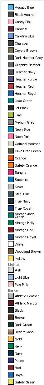 Port & Company Pc55 co Core Blend Tee - Gold