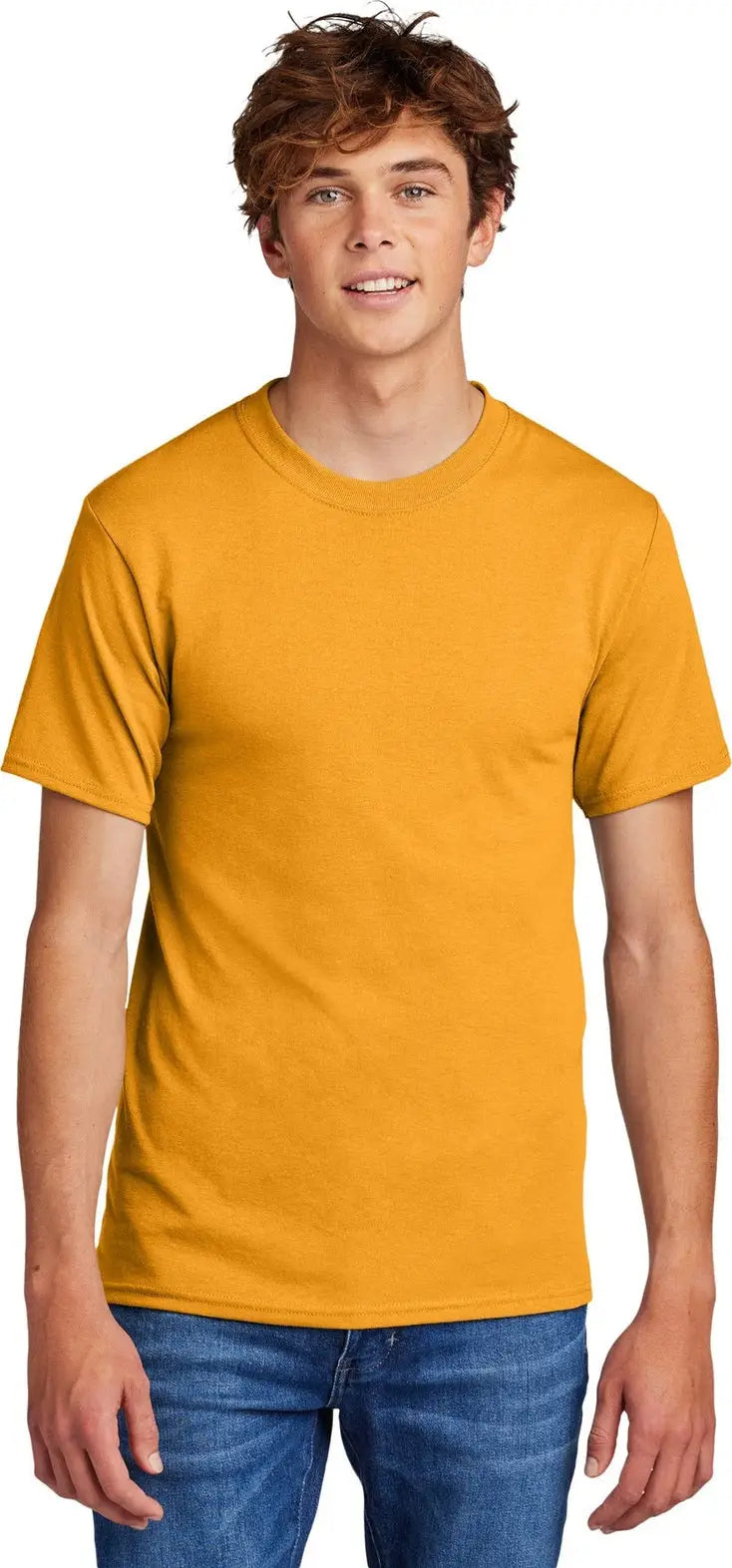 Port & Company Pc55 co Core Blend Tee - Gold