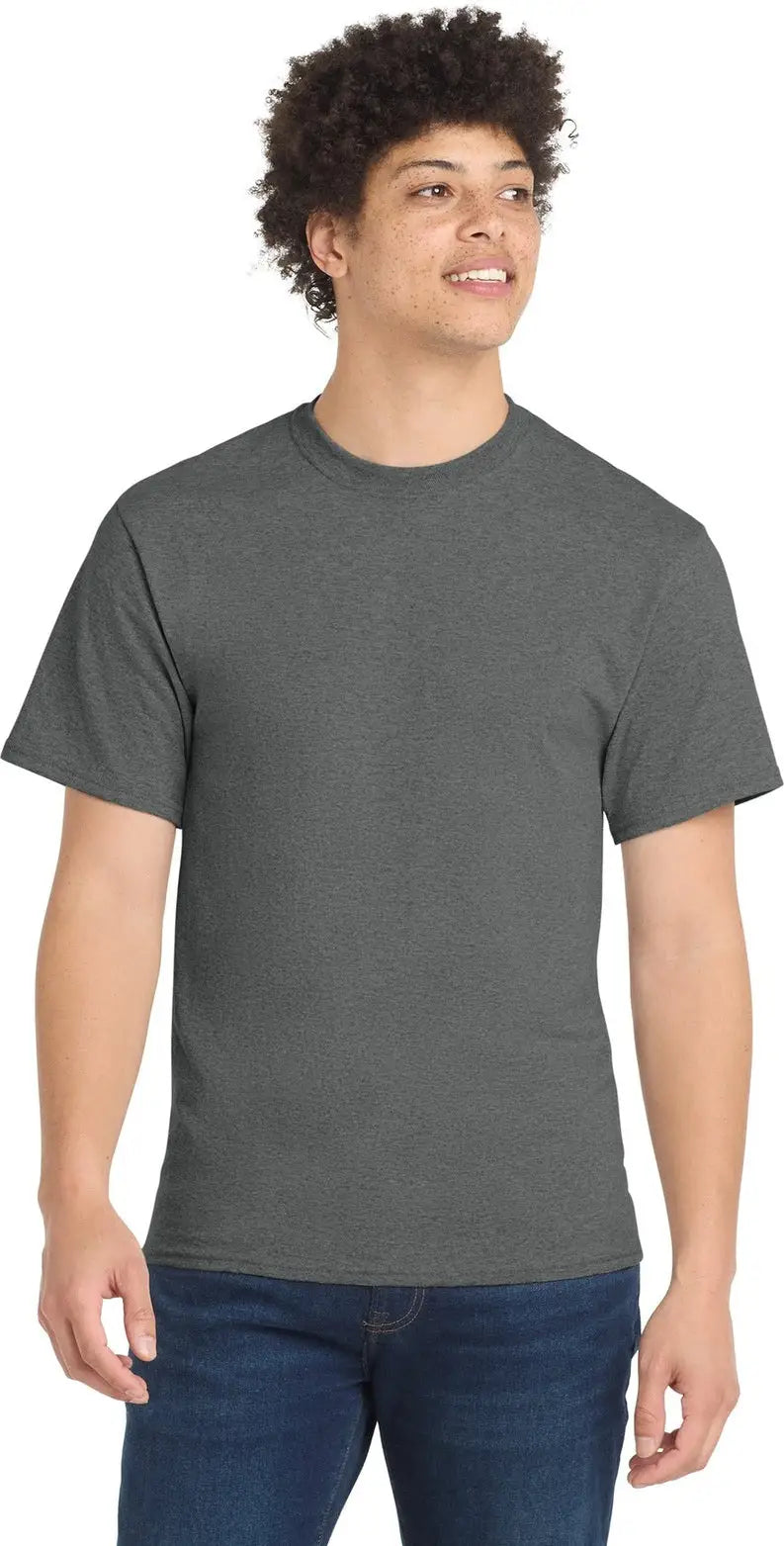 Port & Company Pc55 co Core Blend Tee - Graphite Heather