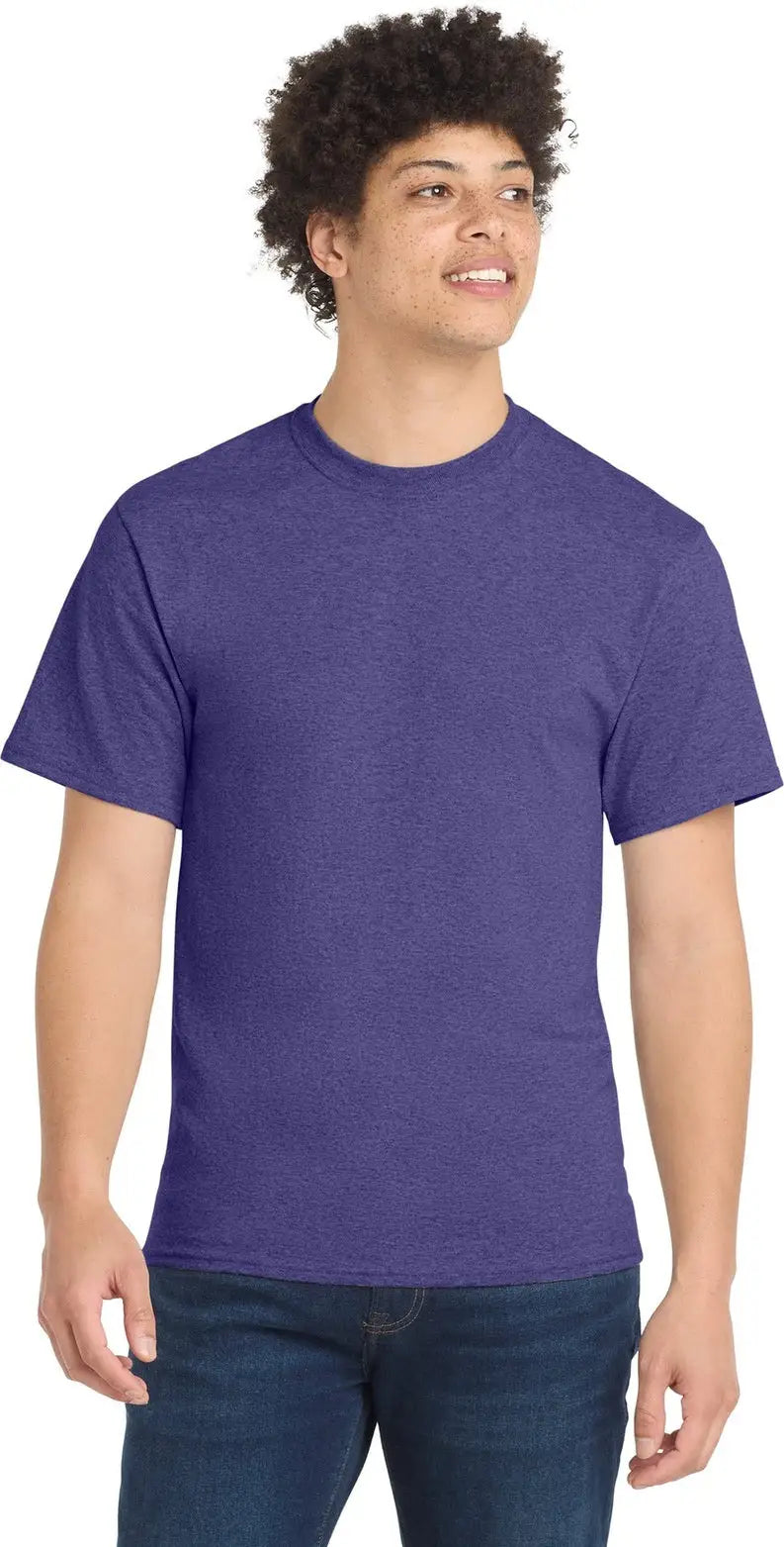 Port & Company Pc55 co Core Blend Tee - Heather Purple - Adult s