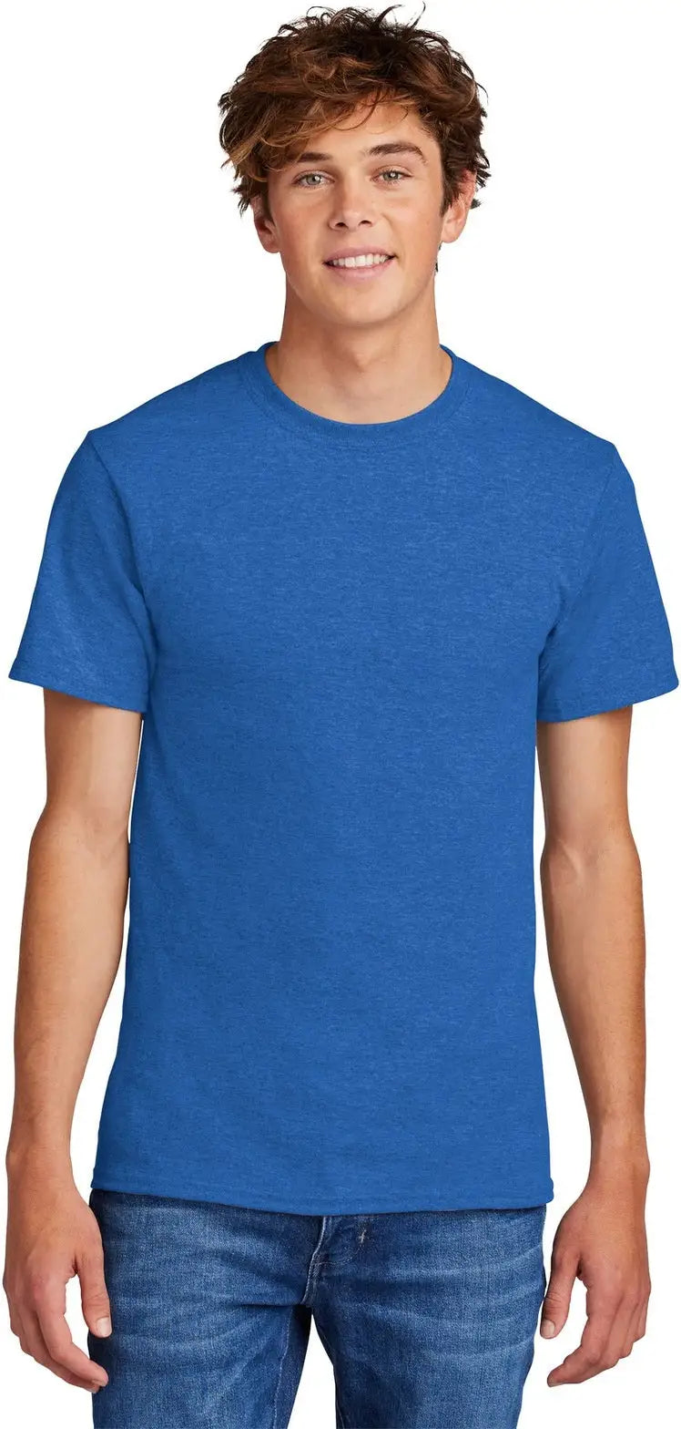 Port & Company Pc55 co Core Blend Tee - Heather Royal - Adult s