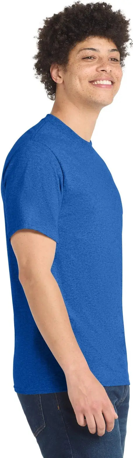 Port & Company Pc55 co Core Blend Tee - Heather Royal