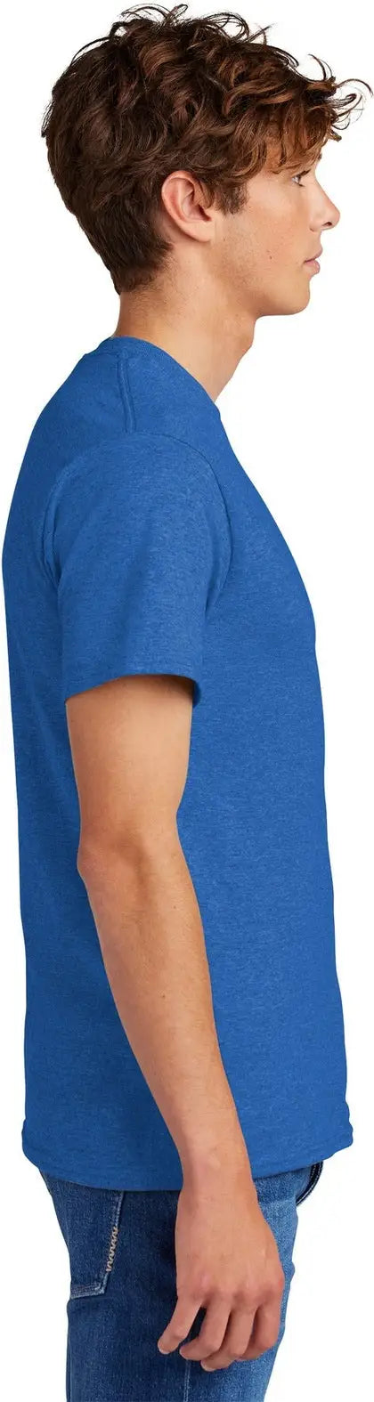 Port & Company Pc55 co Core Blend Tee - Heather Royal