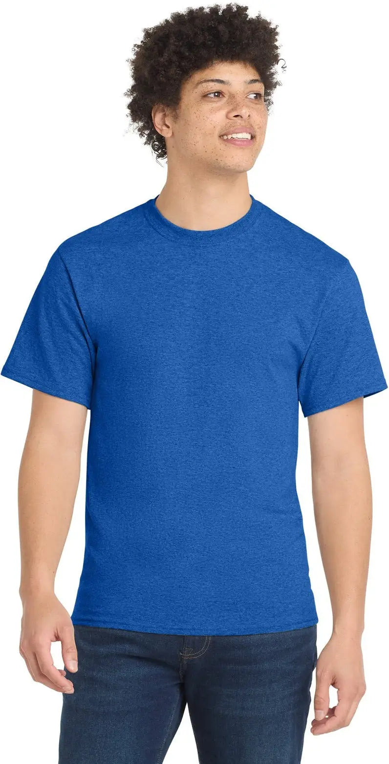 Port & Company Pc55 co Core Blend Tee - Heather Royal