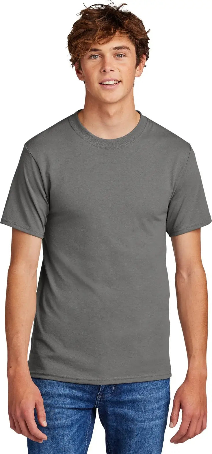 Port & Company Pc55 co Core Blend Tee - Medium Gray - Adult s