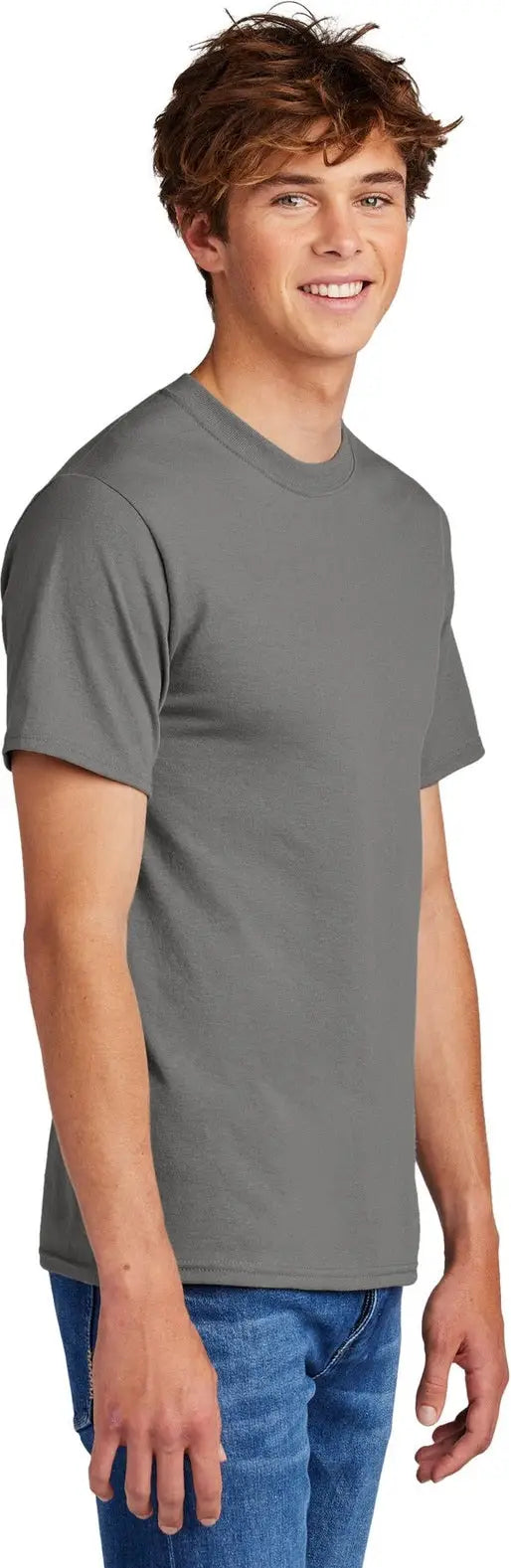 Port & Company Pc55 co Core Blend Tee - Medium Gray