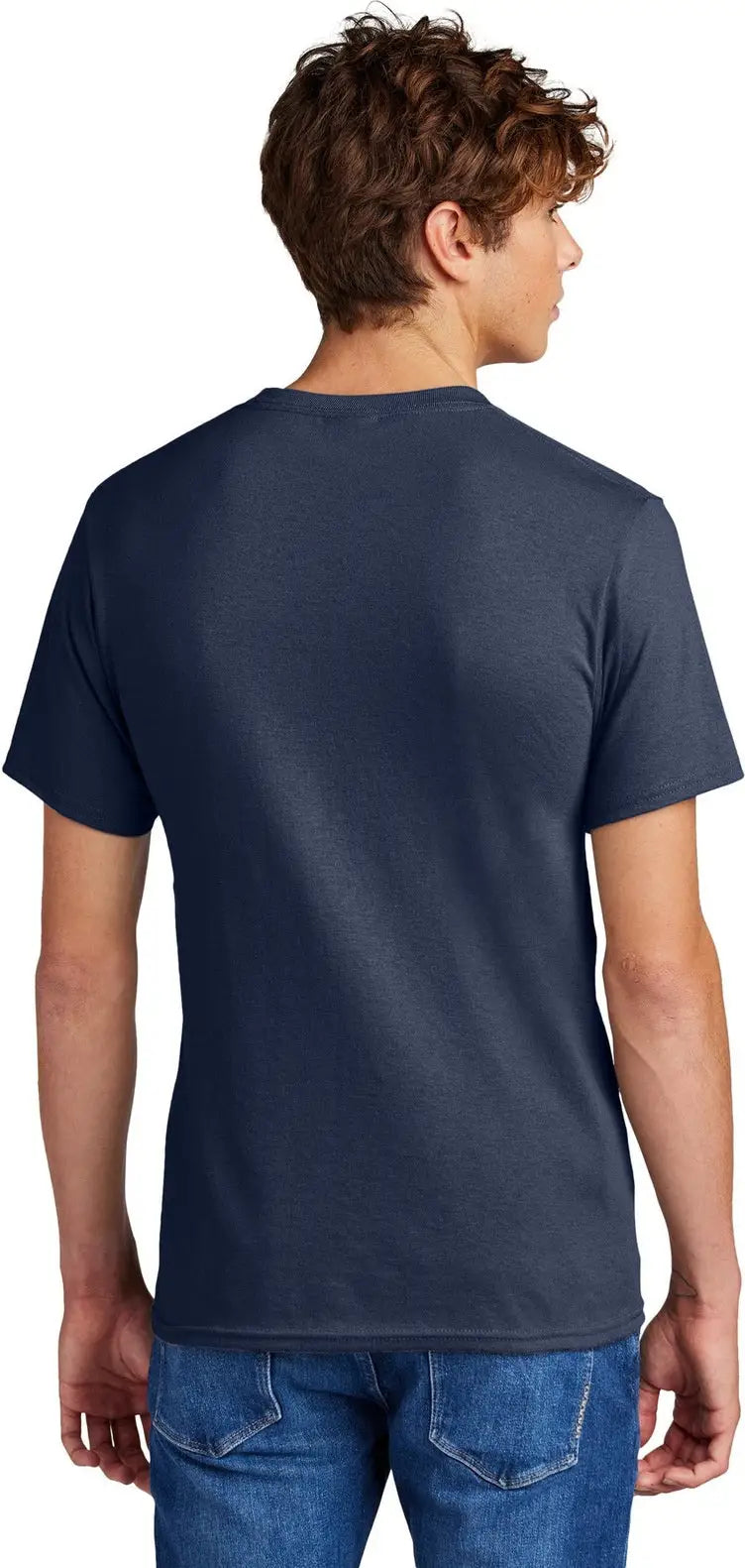 Port & Company Pc55 co Core Blend Tee - Navy