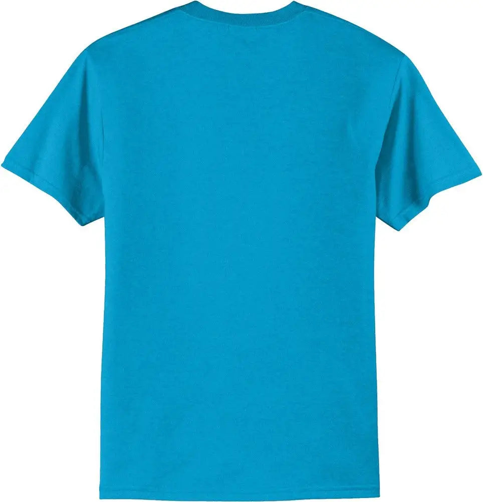Port & Company Pc55 co Core Blend Tee - Neon Blue