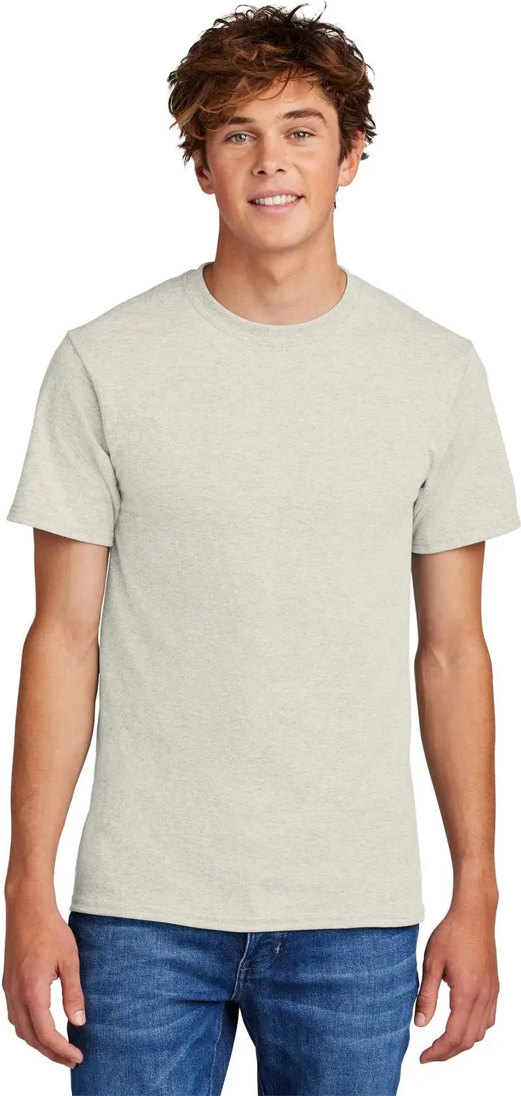 Port & Company Pc55 co Core Blend Tee - Oatmeal Heather - Adult s