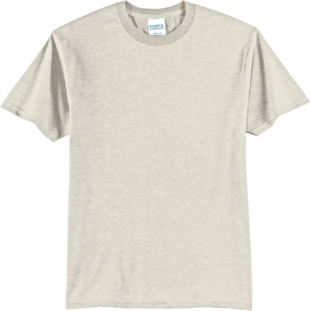 Port & Company Pc55 co Core Blend Tee - Oatmeal Heather