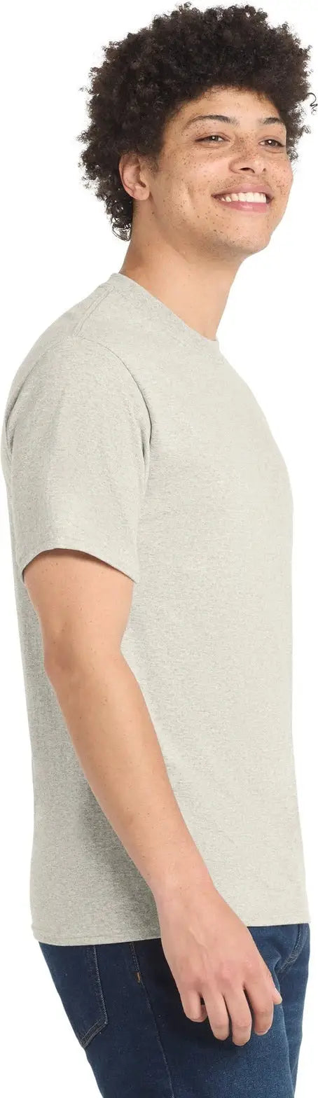 Port & Company Pc55 co Core Blend Tee - Oatmeal Heather