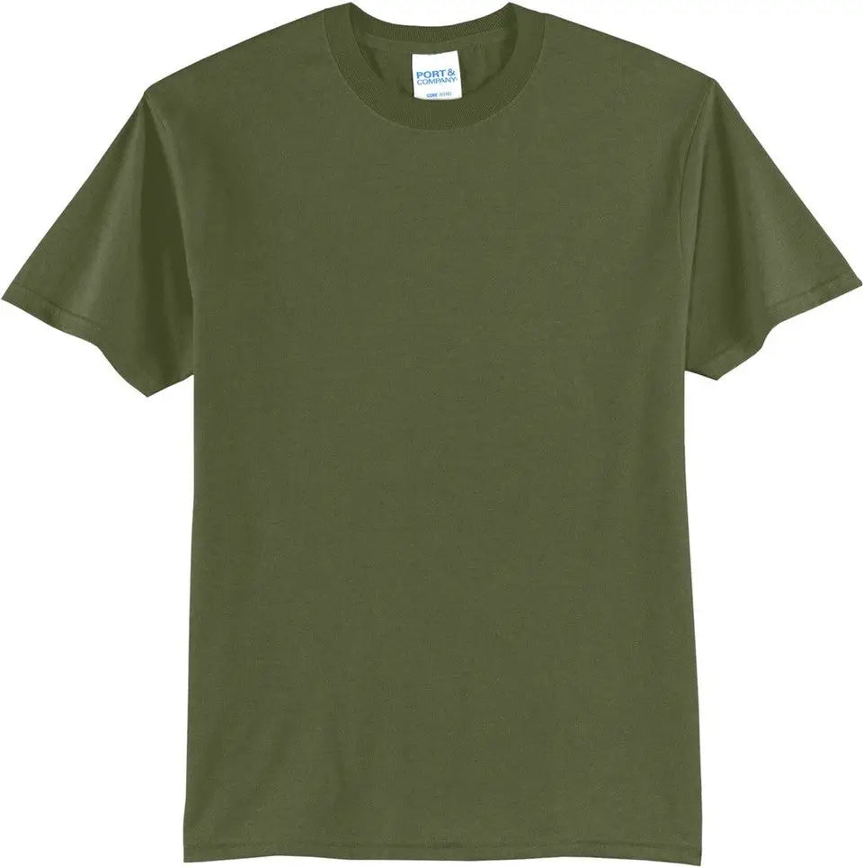 Port & Company Pc55 co Core Blend Tee - Olive Drab Green