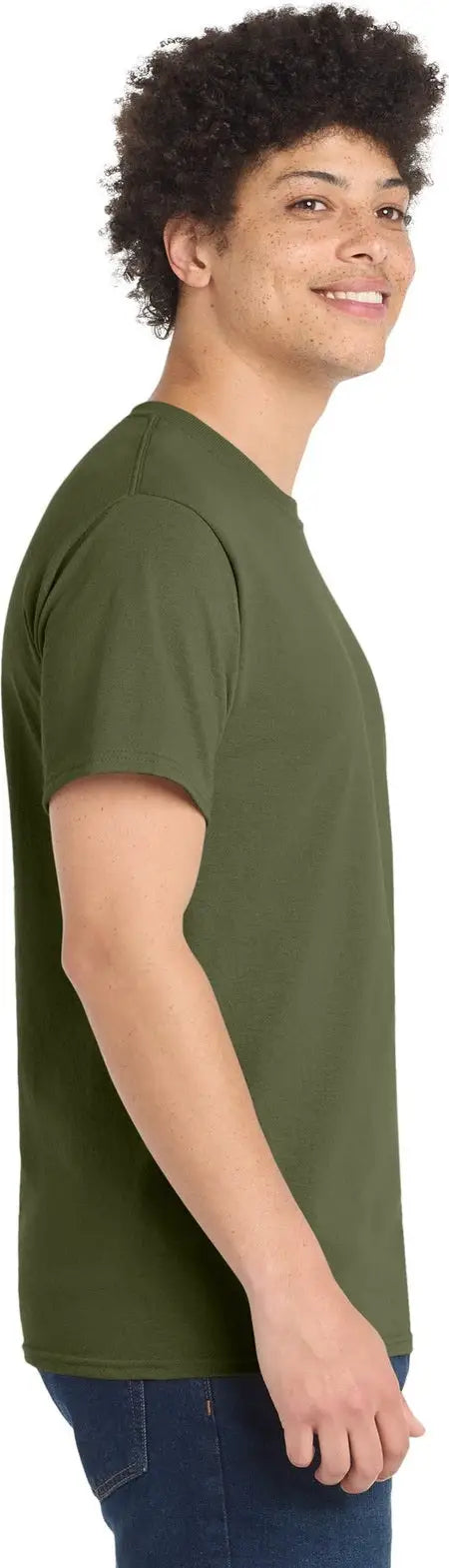 Port & Company Pc55 co Core Blend Tee - Olive Drab Green