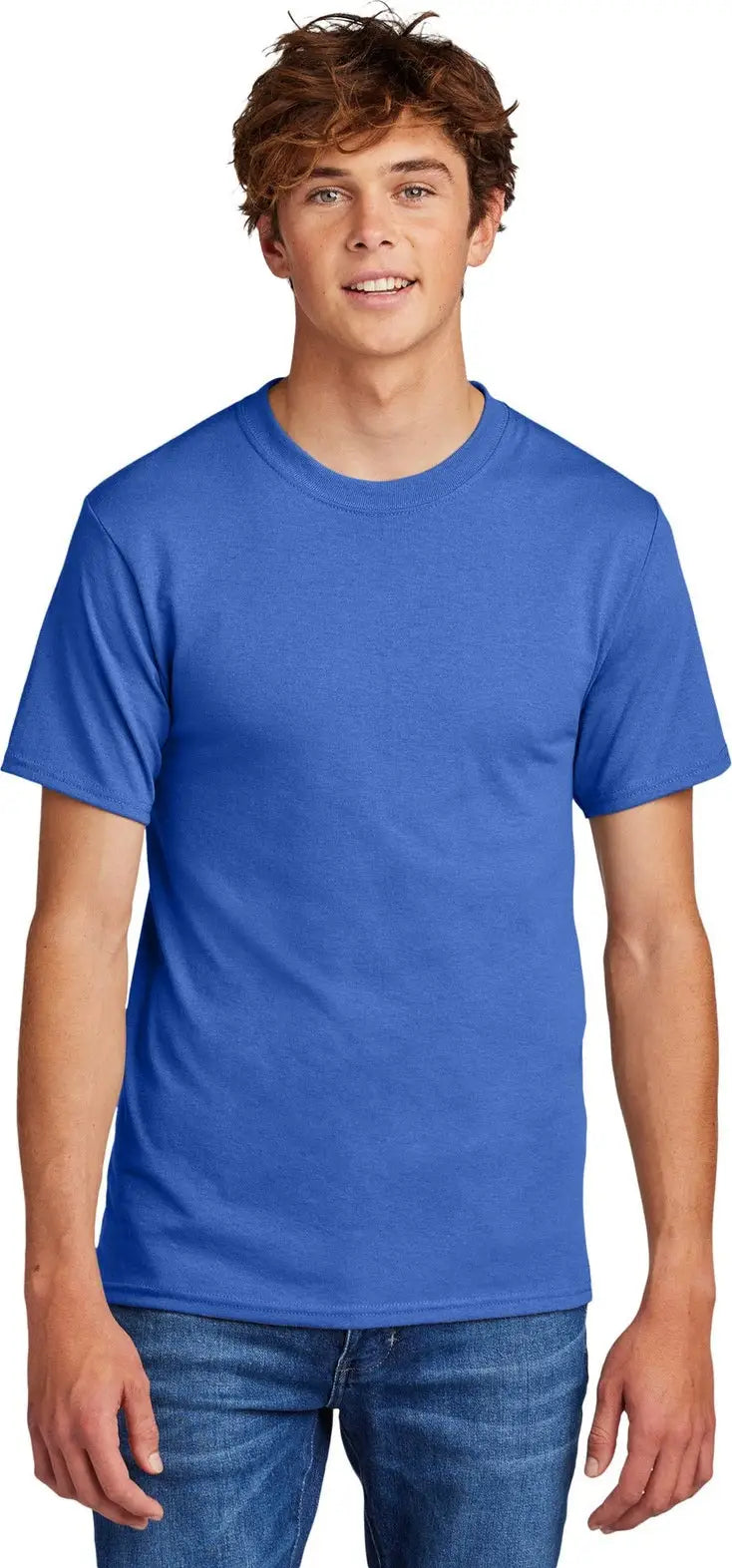 Port & Company Pc55 co Core Blend Tee - Royal - Adult s