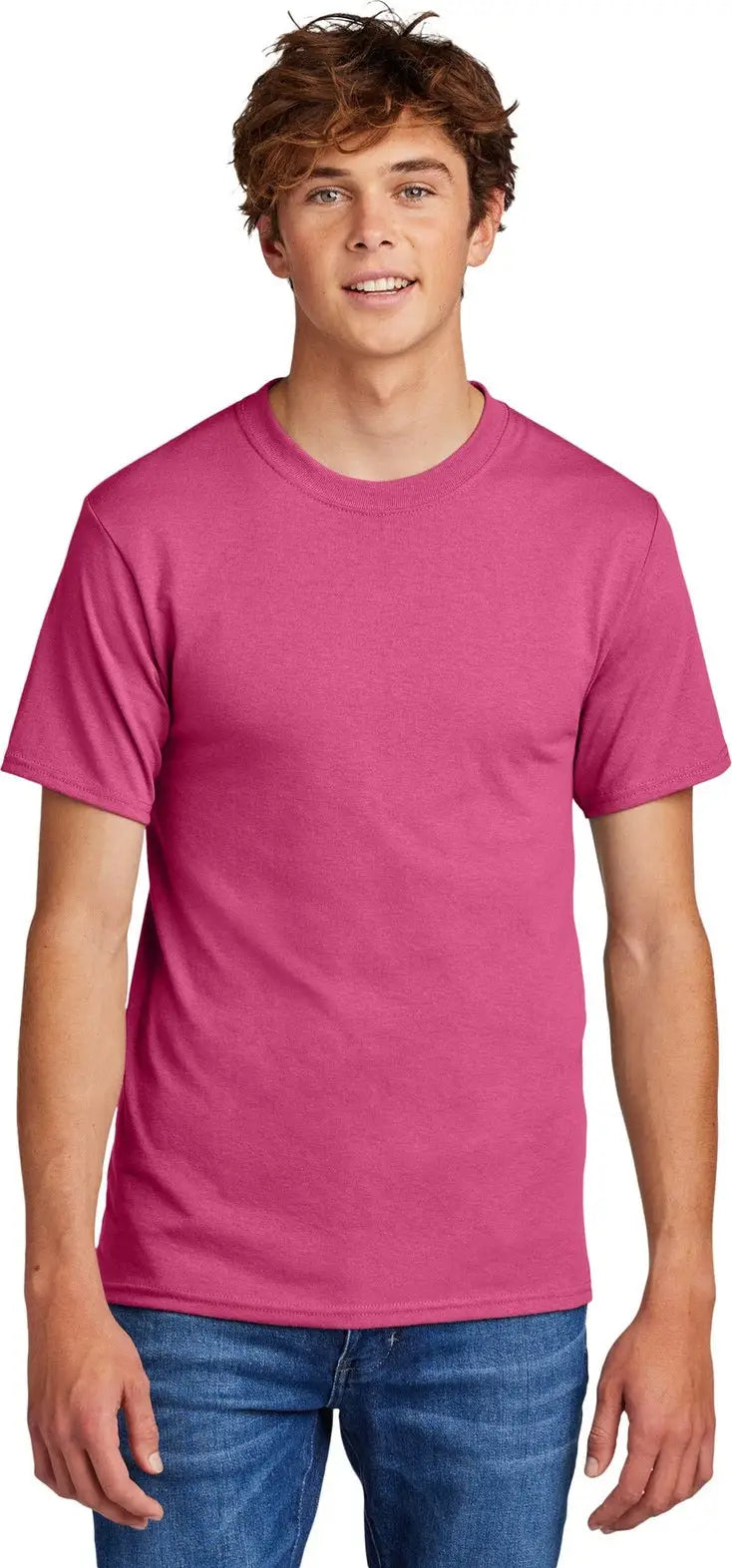 Port & Company Pc55 co Core Blend Tee - Sangria - Adult s