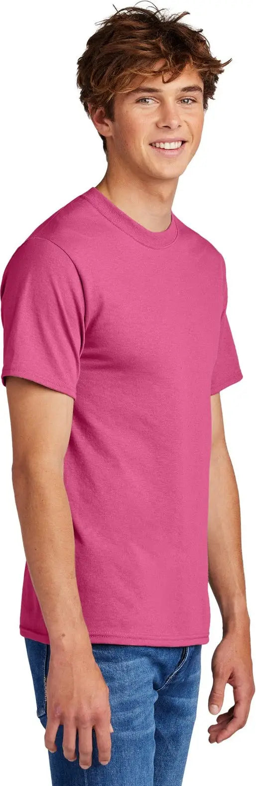 Port & Company Pc55 co Core Blend Tee - Sangria