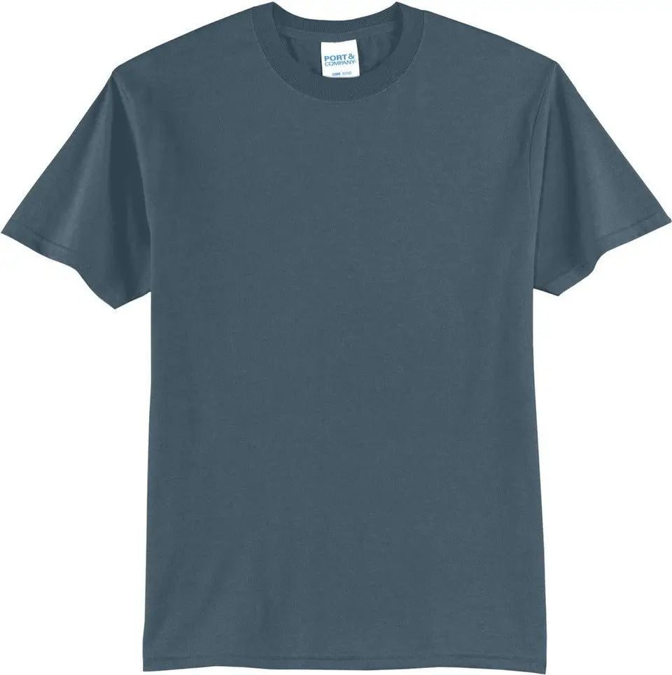 Port & Company Pc55 co Core Blend Tee - Steel Blue