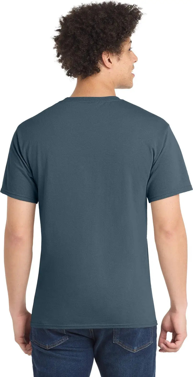 Port & Company Pc55 co Core Blend Tee - Steel Blue