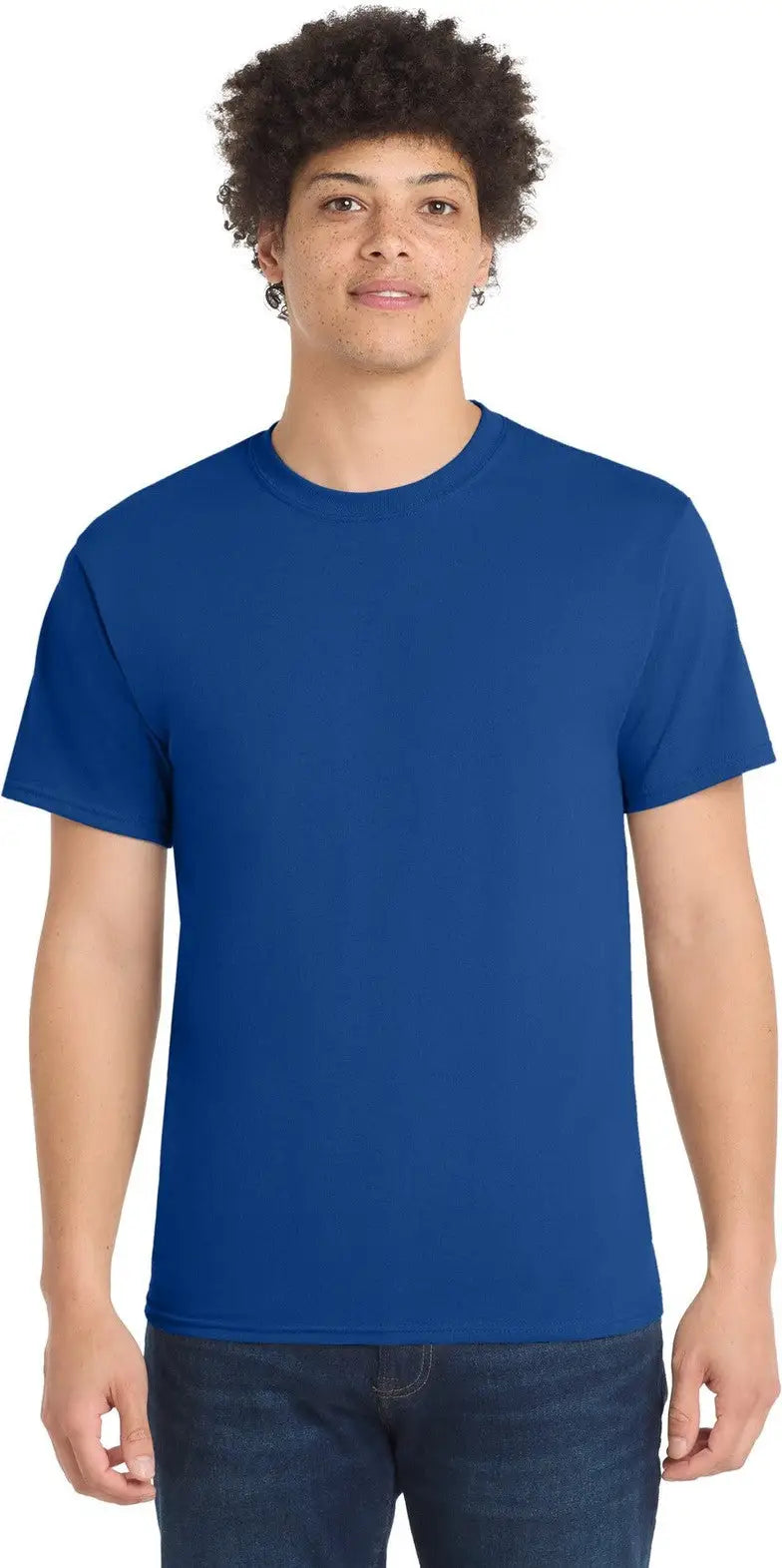Port & Company Pc55 co Core Blend Tee - True Royal - Adult s