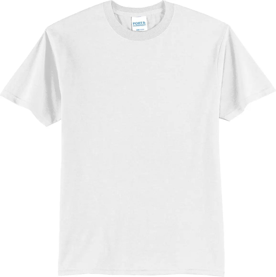 Port & Company Pc55 co Core Blend Tee - White