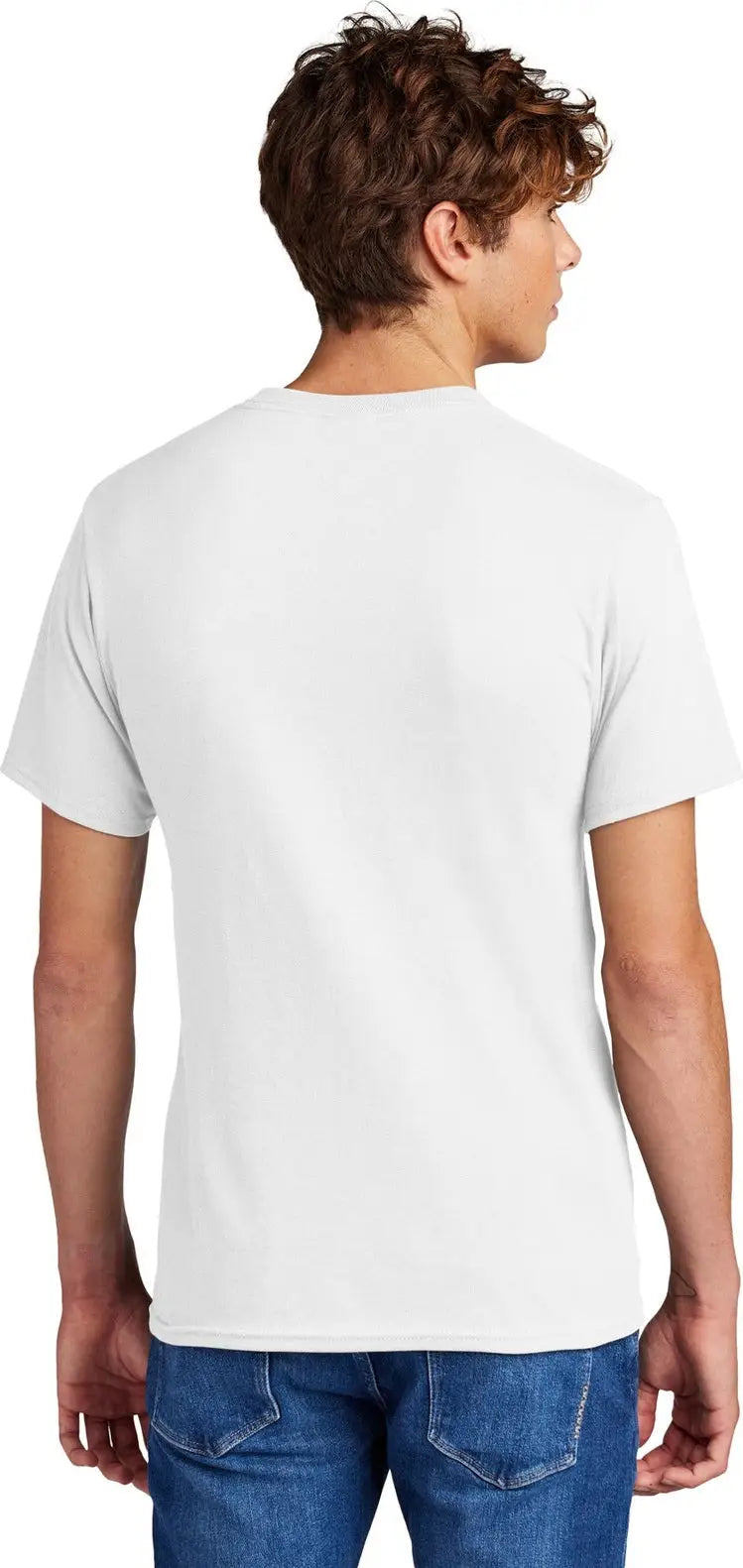 Port & Company Pc55 co Core Blend Tee - White