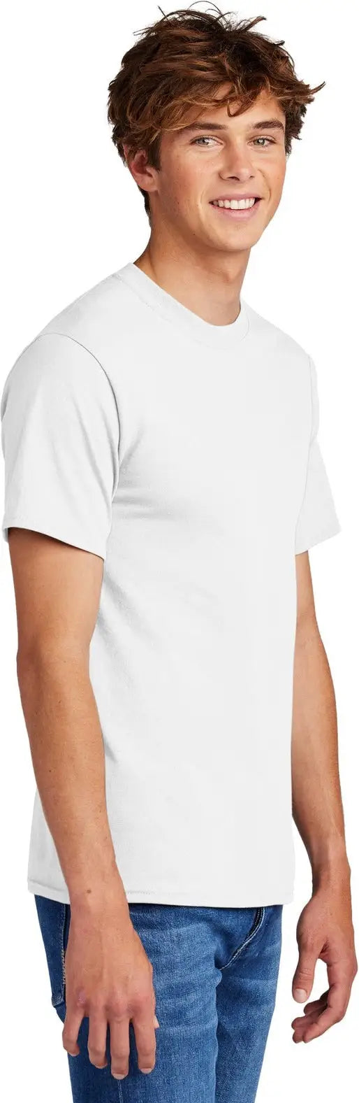Port & Company Pc55 co Core Blend Tee - White