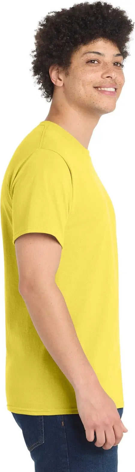 Port & Company Pc55 co Core Blend Tee - Yellow