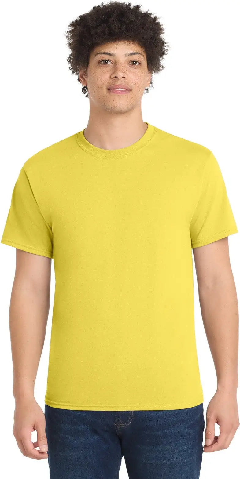 Port & Company Pc55 co Core Blend Tee - Yellow