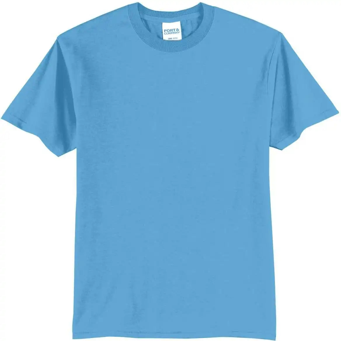 Port &amp; Company Pc55 Core Blend Tee Aquatic Blue