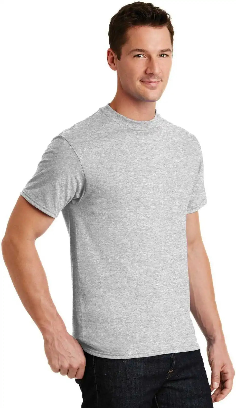 Port &amp; Company Pc55 Core Blend Tee Ash