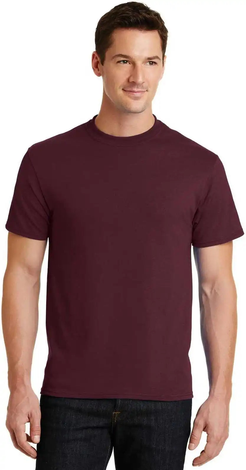 Port & Company Pc55 Core Blend Tee - Athletic Maroon