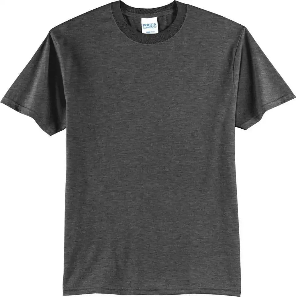 Port &amp; Company Pc55 Core Blend Tee Black Heather