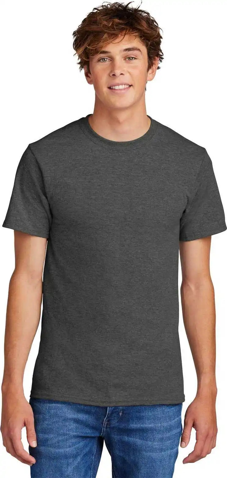 Port &amp; Company Pc55 Core Blend Tee Black Heather