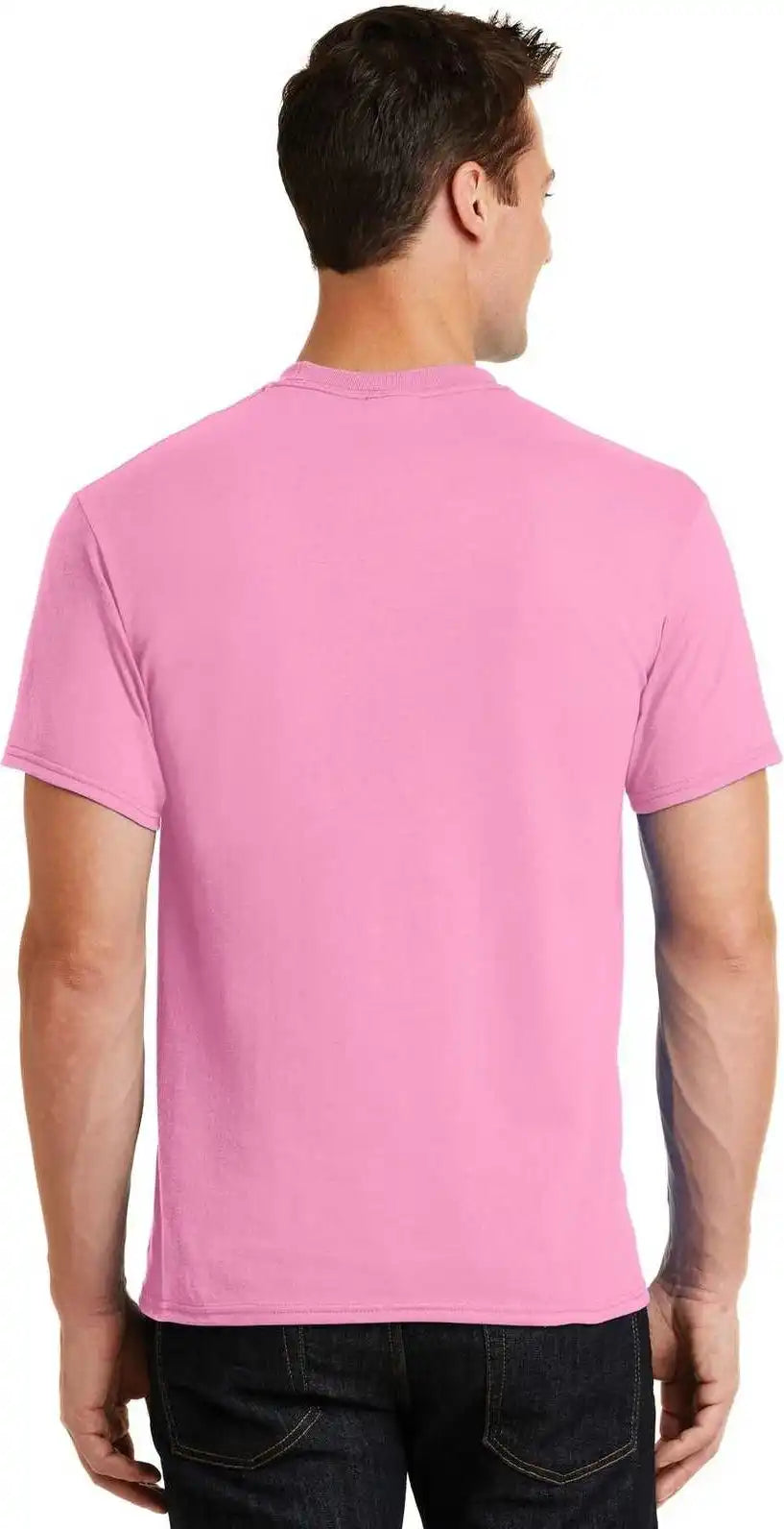 Port & Company Pc55 Core Blend Tee - Candy Pink