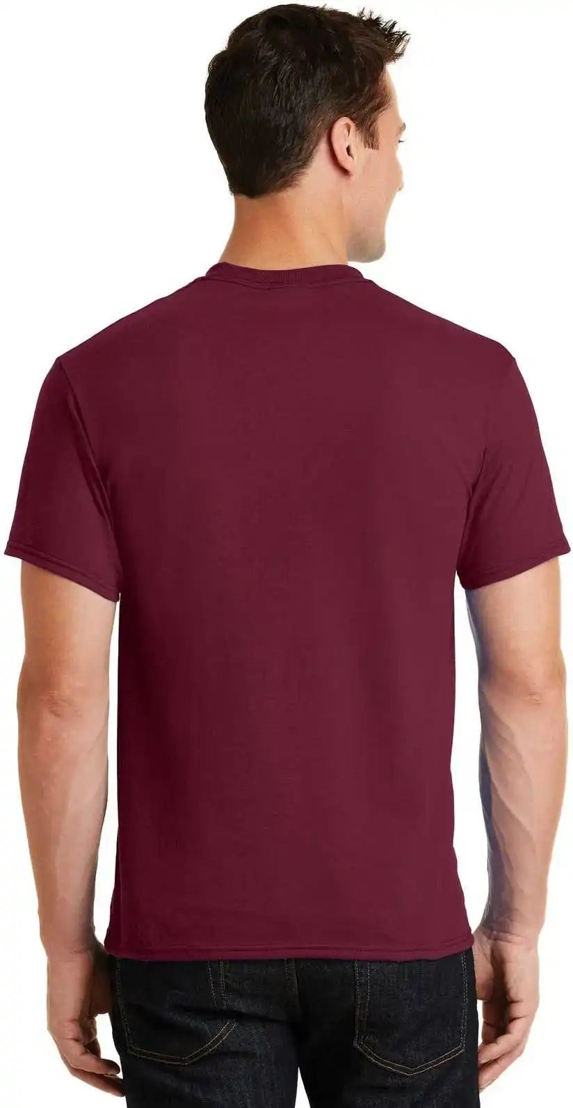 Port &amp; Company Pc55 Core Blend Tee Cardinal
