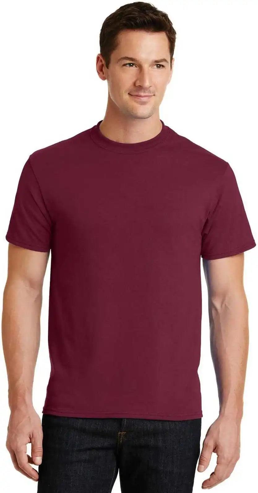 Port &amp; Company Pc55 Core Blend Tee Cardinal