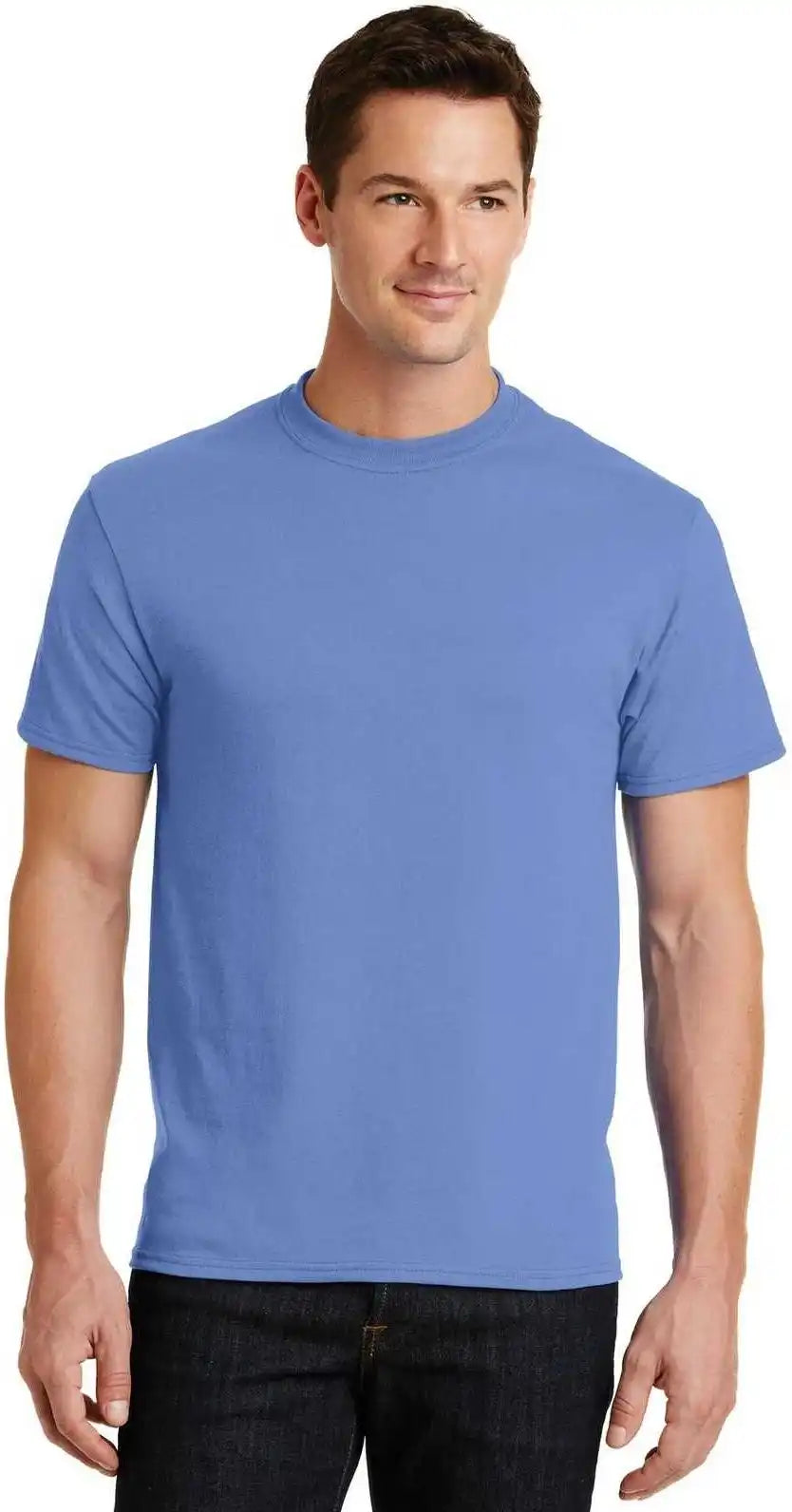 Port & Company Pc55 Core Blend Tee - Carolina Blue