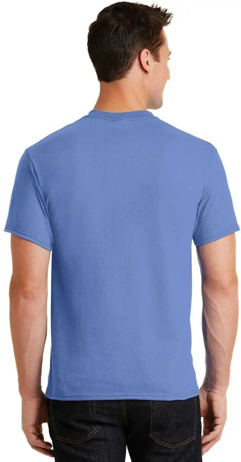 Port & Company Pc55 Core Blend Tee - Carolina Blue