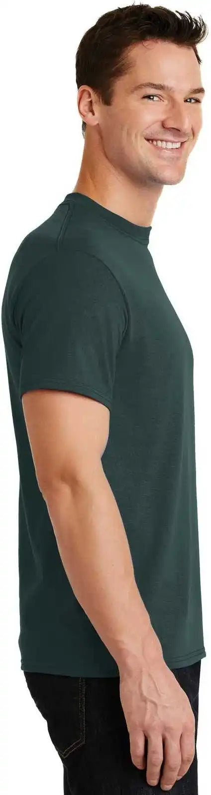 Port &amp; Company Pc55 Core Blend Tee Dark Green