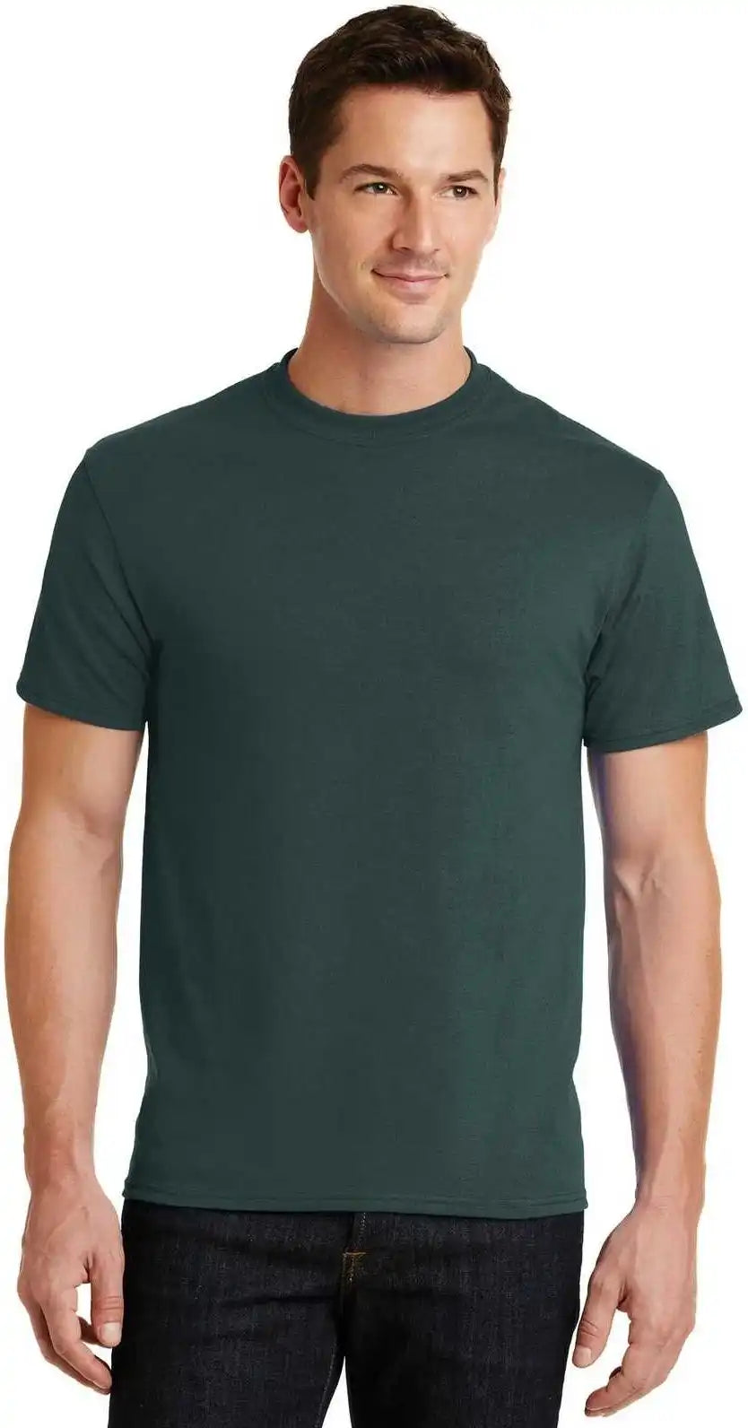 Port & Company Pc55 Core Blend Tee - Dark Green