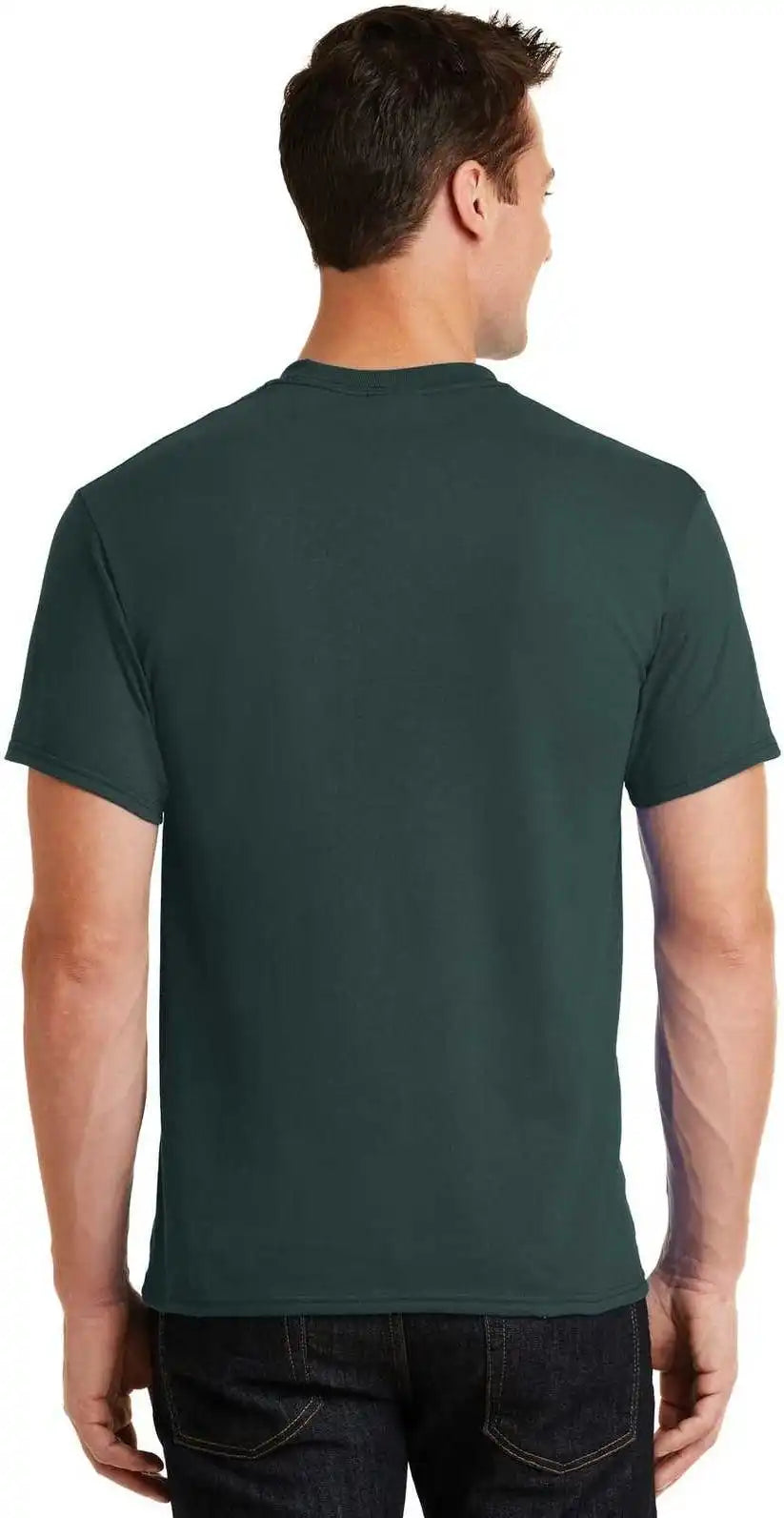 Port &amp; Company Pc55 Core Blend Tee Dark Green